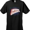 Bewild Positive Reinforcement Awesome Grandpa Vintage Men's T-Shirt