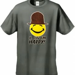 Bewild "B. Cuz I'm Happy" Men's T-Shirt Hip-Hop Inspired Clothing 19 Bewild