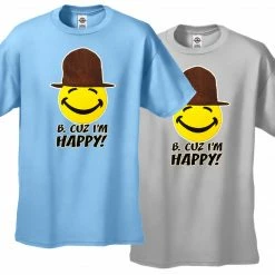 Bewild "B. Cuz I'm Happy" Men's T-Shirt Hip-Hop Inspired Clothing 21 Bewild