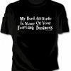 Bewild Bad Attitude Girls T-Shirt