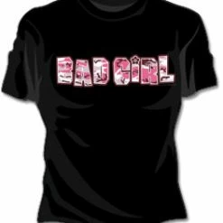 Bewild Cool Funny & Offensive Bad Girl Girls T-Shirt