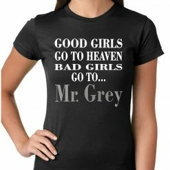 Bewild Bad Girls Go To Mr. Grey Girls T-shirt