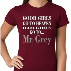 Bewild Bad Girls Go To Mr. Grey Girls T-shirt 16 Bewild Bad Girls Go To Mr. Grey Girls T-shirt