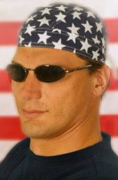 Bewild Bandannas Bandanas - Blue Tie Dye Bandanna