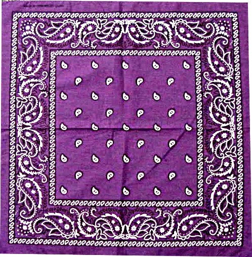 Bewild Bandanas - Dark Purple Paisley Bandana Bandannas 3 Bewild Bandanas - Dark Purple Paisley Bandana Bandannas