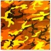 Bewild Bandannas Bandanas - Orange Camoflauge Bandanna