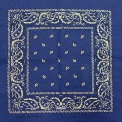 Bewild Bandannas Bandanas - Royal Blue Paisley Bandana