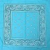 Bewild Bandanas - Turquoise Paisley Bandanna Bandannas