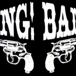 Bewild Bang! Bang! Two Guns Mens T-Shirt