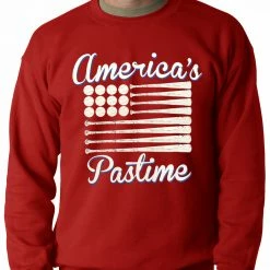 Bewild Sport Inspiration Baseball America's Pastime Crewneck