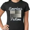 Bewild Sport Inspiration Baseball America's Pastime Girls T-shirt