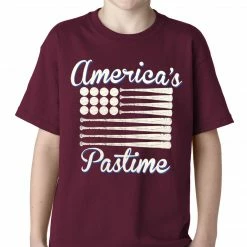 Bewild Sport Inspiration Baseball America's Pastime Kids T-shirt