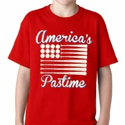 Bewild Sport Inspiration Baseball America's Pastime Kids T-shirt