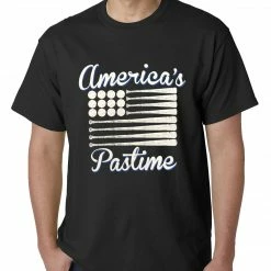 Bewild Baseball America's Pastime Mens T-shirt