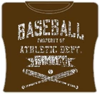 Bewild Sport Inspiration Baseball Athletic Dept. Girls T-Shirt 6 Bewild Sport Inspiration Baseball Athletic Dept. Girls T-Shirt