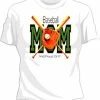 Bewild Baseball Mom And Proud Of It Girls T-Shirt