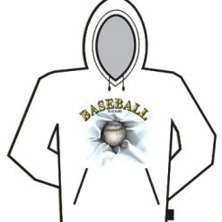Bewild Baseball Play Hard Hoodie Sport Inspiration