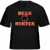 Bewild Bear Deer Beer Hunter Target Mens T-shirt Cool Funny & Offensive