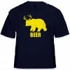 Bewild Bear + Deer = Beer T-Shirt 1 Bewild Bear + Deer = Beer T-Shirt