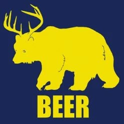 Bewild Bear + Deer = Beer T-Shirt
