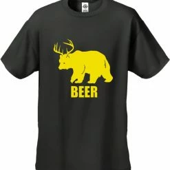 Bewild Bear + Deer = Beer T-Shirt