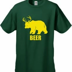 Bewild Bear + Deer = Beer T-Shirt