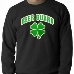 Bewild Beer Guard Irish Shamrock St. Patrick's Day Crewneck St.Patricks Day 8 Bewild Beer Guard Irish Shamrock St. Patrick's Day Crewneck St.Patricks Day