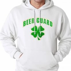 Bewild Beer Guard Irish Shamrock St. Patrick's Day Hoodie