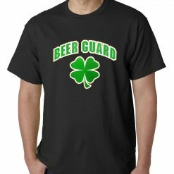 Bewild St.Patricks Day Beer Guard Irish Shamrock St. Patrick's Day Mens T-shirt