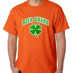 Bewild St.Patricks Day Beer Guard Irish Shamrock St. Patrick's Day Mens T-shirt