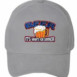 Bewild Beer It's What's For Dinner Baseball Hat Brimmed Hats