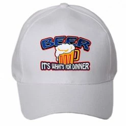 Bewild Beer It's What's For Dinner Baseball Hat Brimmed Hats