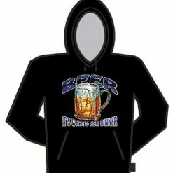 Bewild Beer. It's Whats For Dinner Hoodie Cool Funny & Offensive