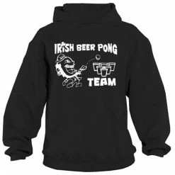 Bewild Beer Pong Clothing - Irish Beer Pong Team Hoodie St.Patricks Day