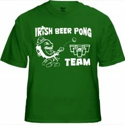 Bewild Beer Pong Shirts - Irish Beer Pong Team T-Shirt