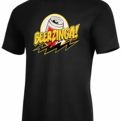 Bewild Cool Funny & Offensive Beerzinga! - Big Bang Theory Parody Men's T-Shirt