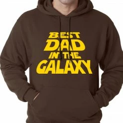 Bewild Best Dad In The Galaxy Adult Hoodie Positive Reinforcement