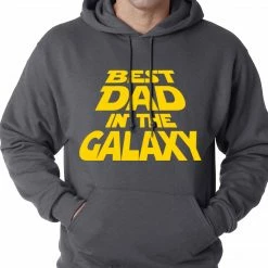 Bewild Best Dad In The Galaxy Adult Hoodie Positive Reinforcement