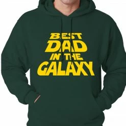 Bewild Best Dad In The Galaxy Adult Hoodie Positive Reinforcement