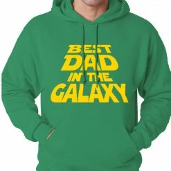 Bewild Best Dad In The Galaxy Adult Hoodie Positive Reinforcement