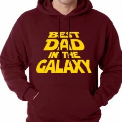 Bewild Best Dad In The Galaxy Adult Hoodie Positive Reinforcement
