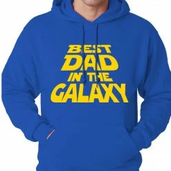 Bewild Best Dad In The Galaxy Adult Hoodie Positive Reinforcement