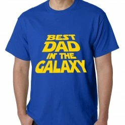 Bewild Best Dad In The Galaxy Mens T-shirt