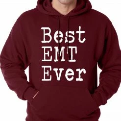Bewild Best EMT Ever Adult Hoodie