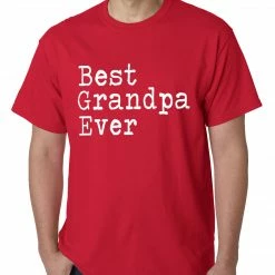 Bewild Best Grandpa Ever Mens T-shirt Positive Reinforcement