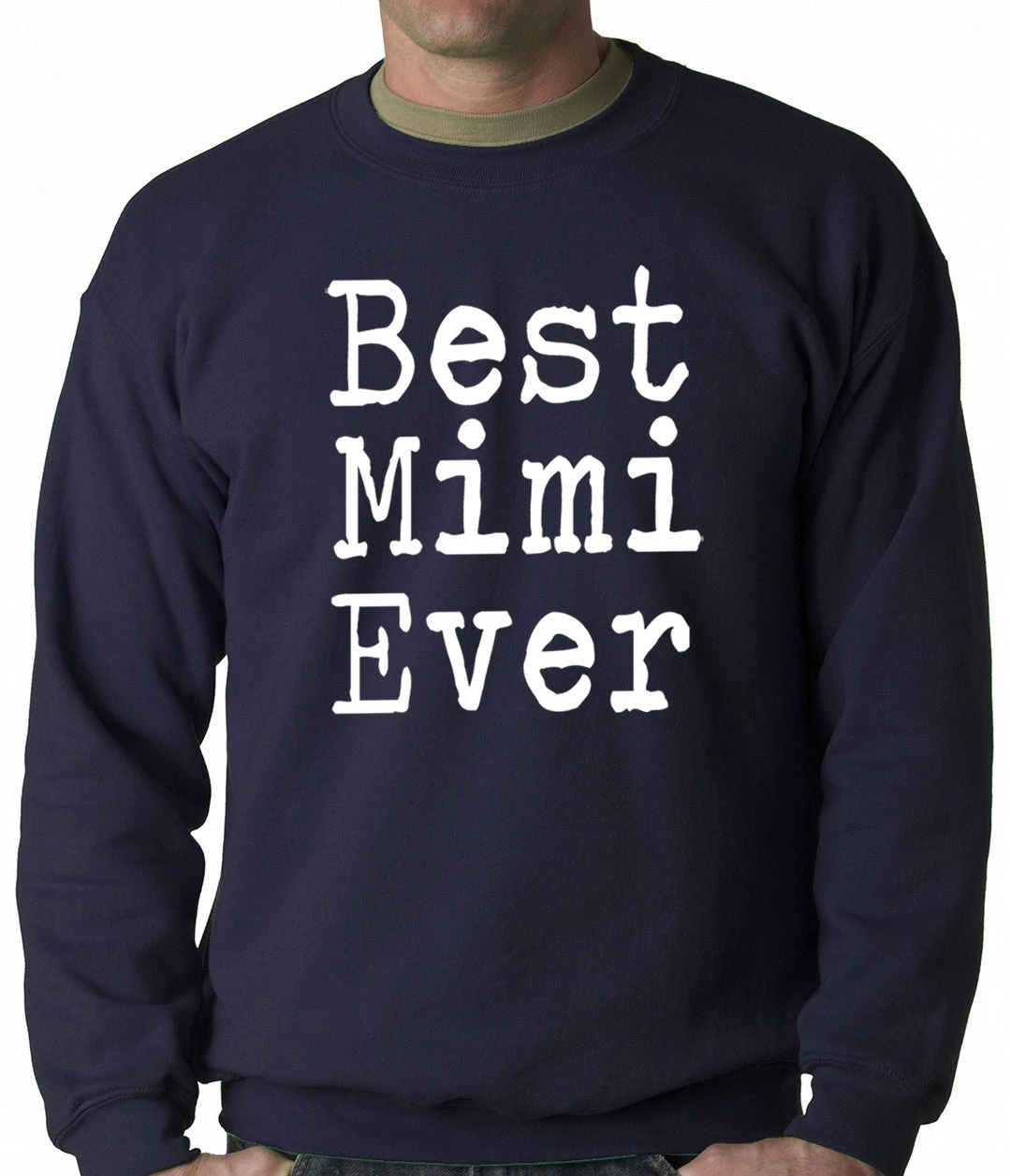 Bewild Best Mimi Ever Adult Crewneck Positive Reinforcement 7 Bewild Best Mimi Ever Adult Crewneck Positive Reinforcement