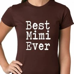 Bewild Best Mimi Ever Ladies T-shirt
