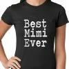 Bewild Best Mimi Ever Ladies T-shirt