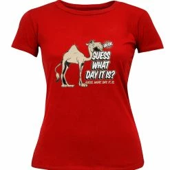 Bewild Guess What Day It Is? Camel Hump Day Girl's T-Shirt Cool Funny & Offensive