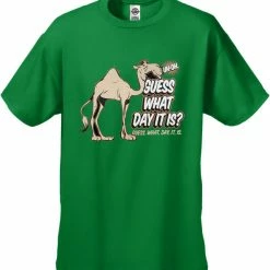 Cool Funny & Offensive Bewild Guess What Day It Is? Camel Hump Day Kids T-Shirt